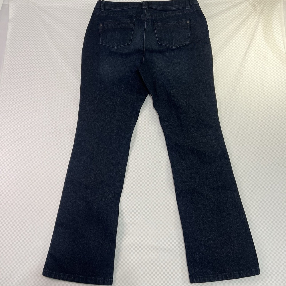 womens CATO premium stretch straight leg size 14 blue jean - Picture 2 of 13